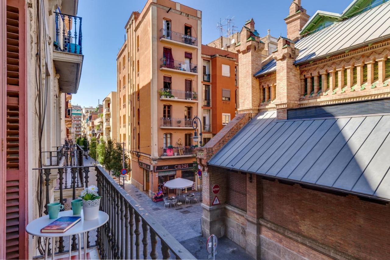 Charming & Convenient Apartment Near Plaza Espanya Barcelona Buitenkant foto